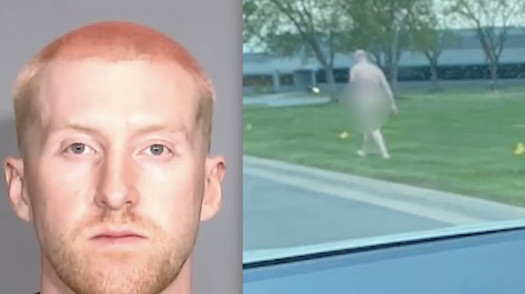 Naked Man Arrested For Shooting Randomly At Indiana Drivers, Hitting One In The Face