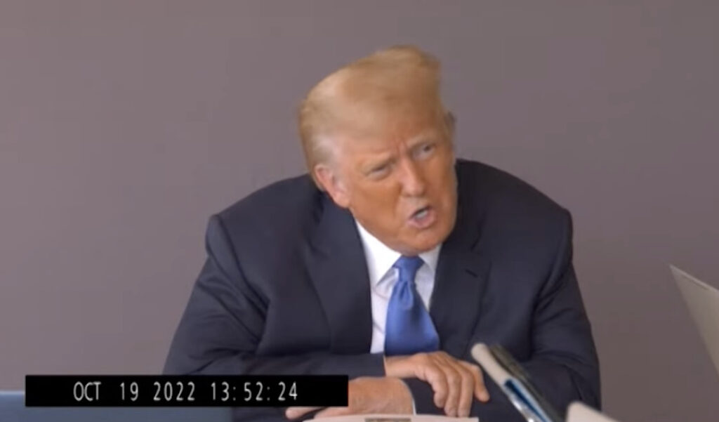 Trump Deposition Video In Rape Trial Released