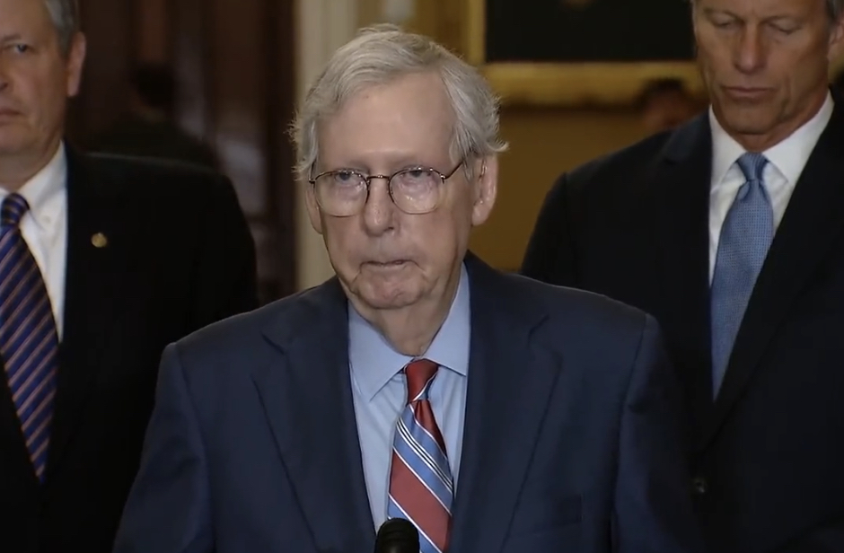 WATCH: Mitch McConnell Suffers Stroke During Press Conference