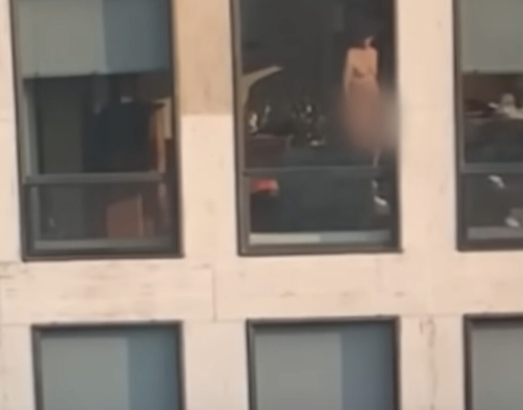 Naked Man Harasses Neighbors By Showing Off Nude Body From High Rise Apartment Window