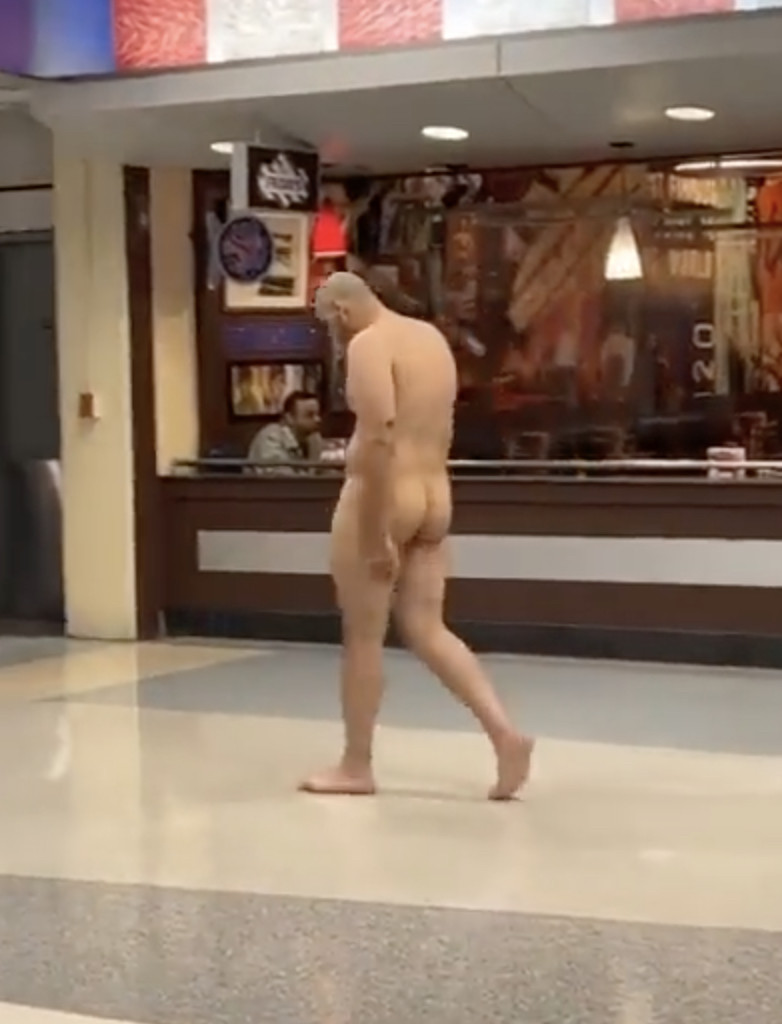 Completely Naked Man Seen Walking Through Dallas Fort Worth Airport
