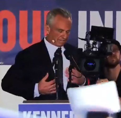 RFK Jr. Presidential Campaign Launch As Independent Candidate Suffers Teleprompter Disaster