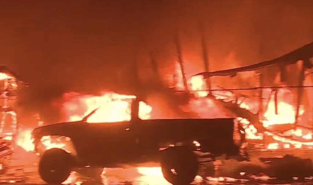 Gavin Newsom Says Massive Fire Under 10 Freeway Was Arson