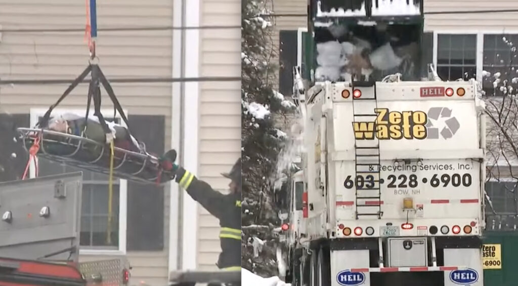 New Hampshire Woman Falls Into Trash Dumpster, Then Gets Picked Up By Garbage Truck And Compacted 4 Times