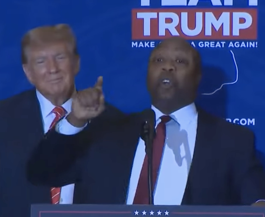 Tim Scott Endorses Donald Trump To Be The Next President Of The United States