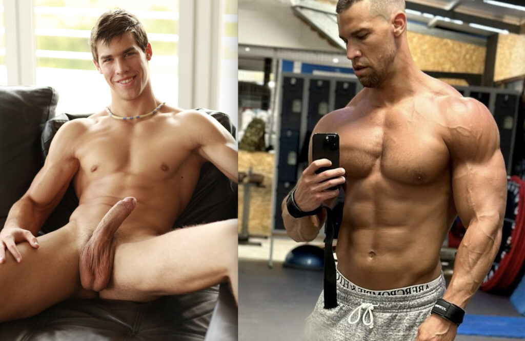 Gay Porn Before And After: Kris Evans 2009 Vs. 2024
