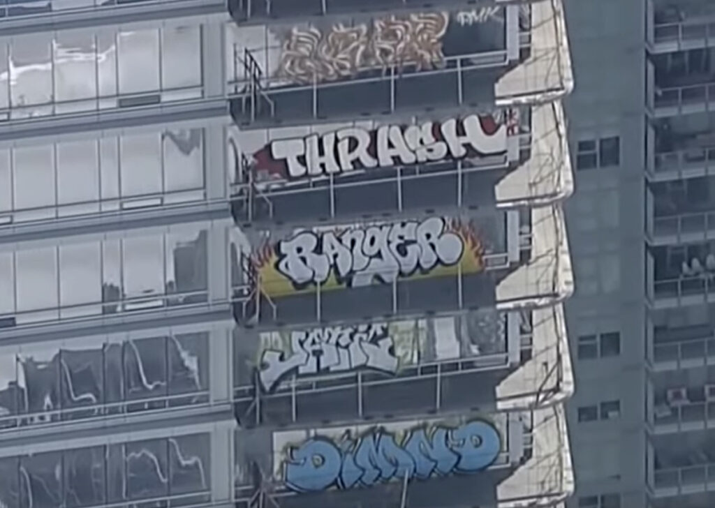 Now There’s Been A Shooting At That Abandoned Downtown L.A. Skyscraper With All The Graffiti