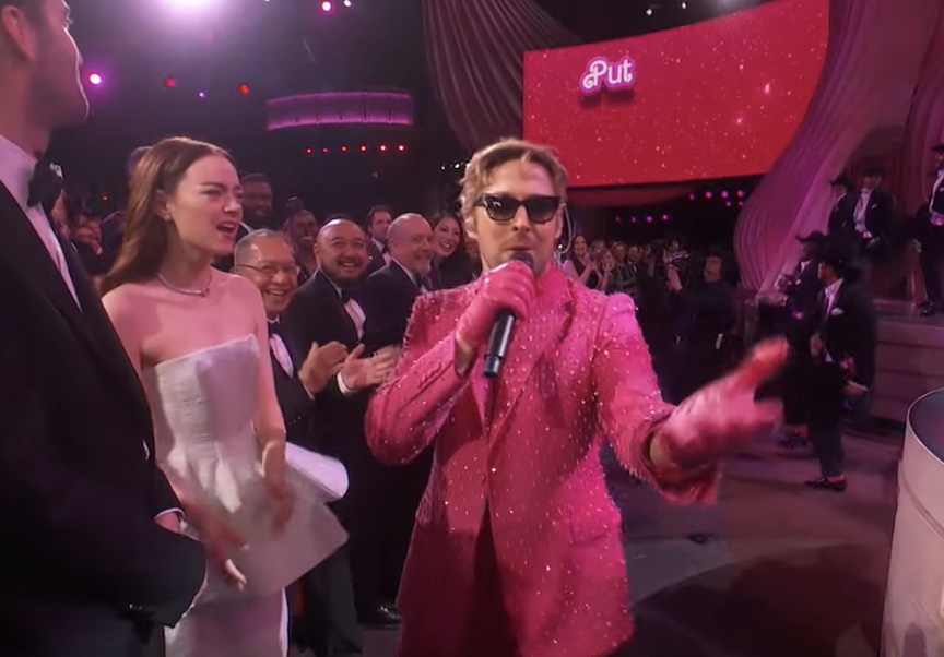 Ryan Gosling Performs “I’m Just Ken” At The Oscars