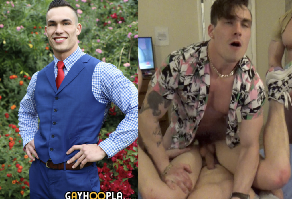 Gay Porn Before And After:  GayHoopla’s Travis Youth 2019 Vs. SketchySex’s Trevor Daniels 2024