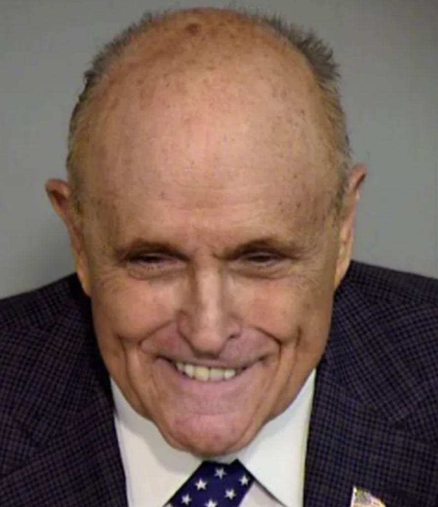 Rudy Giuliani’s New Mug Shot Released Following Latest Arrest