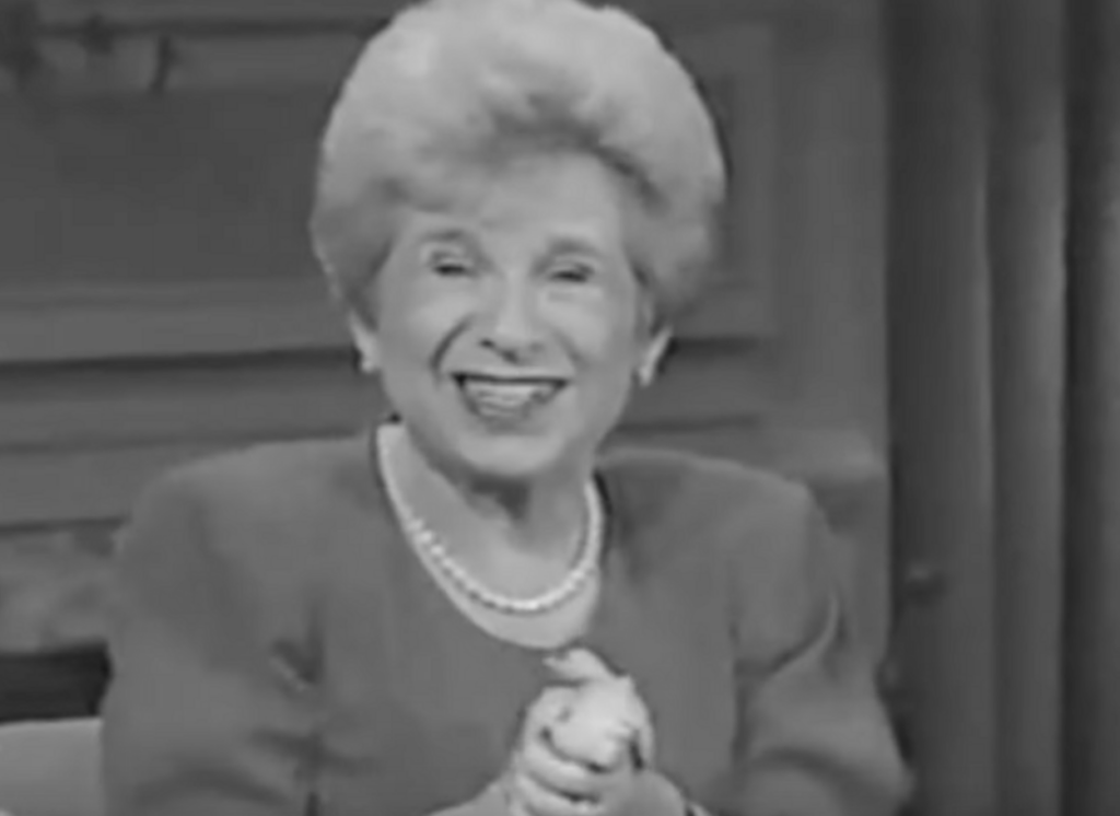 Dr. Ruth Dead At 96
