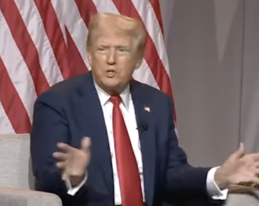 Trump Says Harris “Happened To Turn Black” During Train Wreck Interview