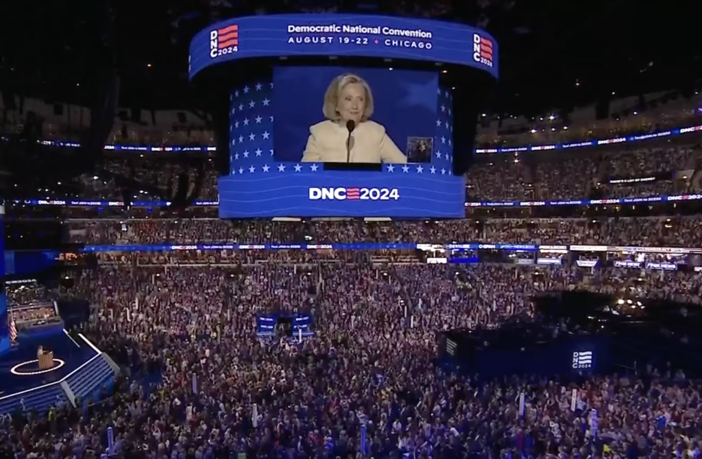 Hillary Clinton Tells DNC: “The Future Is Here”