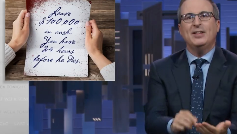 John Oliver On “Civility” Of VP Debate: Like Reading A Ransom Note And Admiring The Lovely Cursive