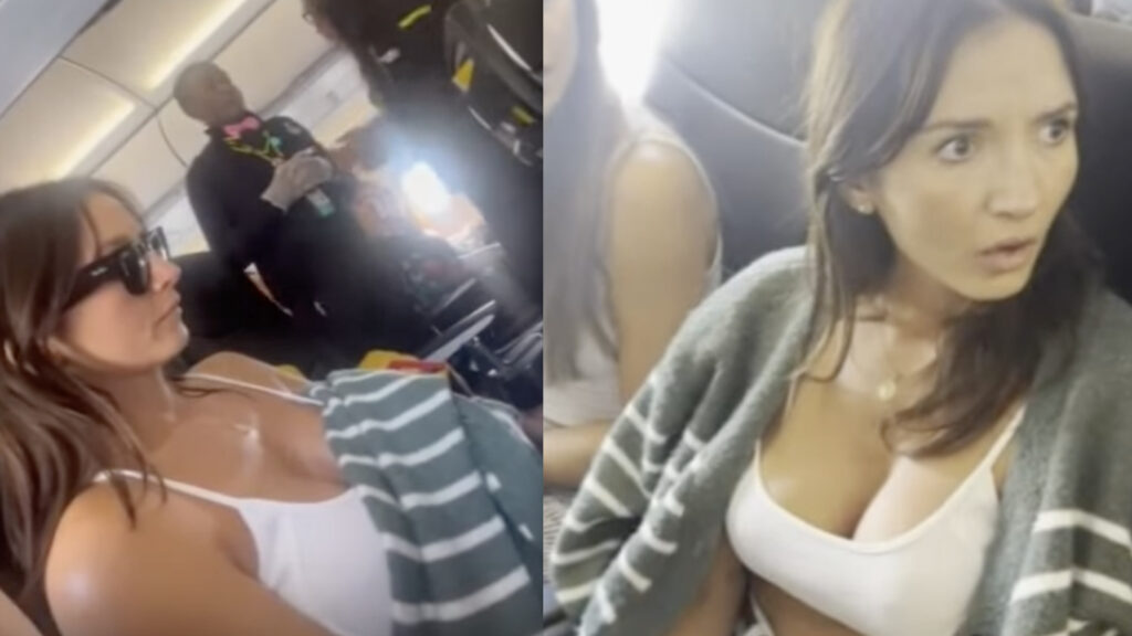 Women Kicked Off Spirit Airlines Flight For Showing Off Big Tits In Risque Crop Tops