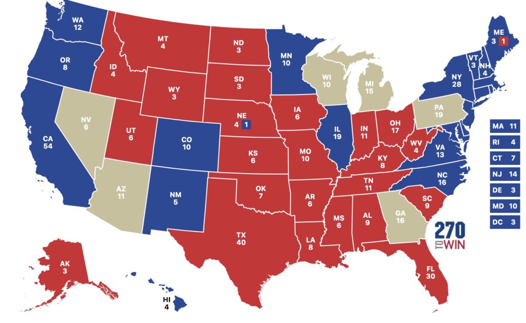 [Updating Live] 2024 U.S. Presidential Election Results