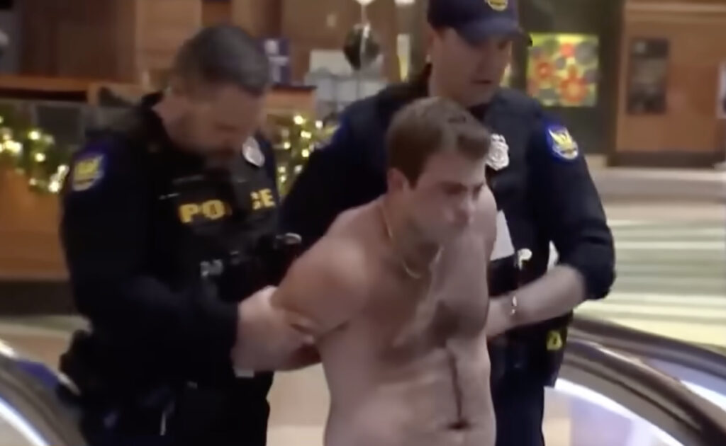 Season’s Beatings: Nearly Naked Man Arrested At Phoenix Airport After Bloody Christmas Brawl Leads To Family Members Shooting And Stabbing Each Other