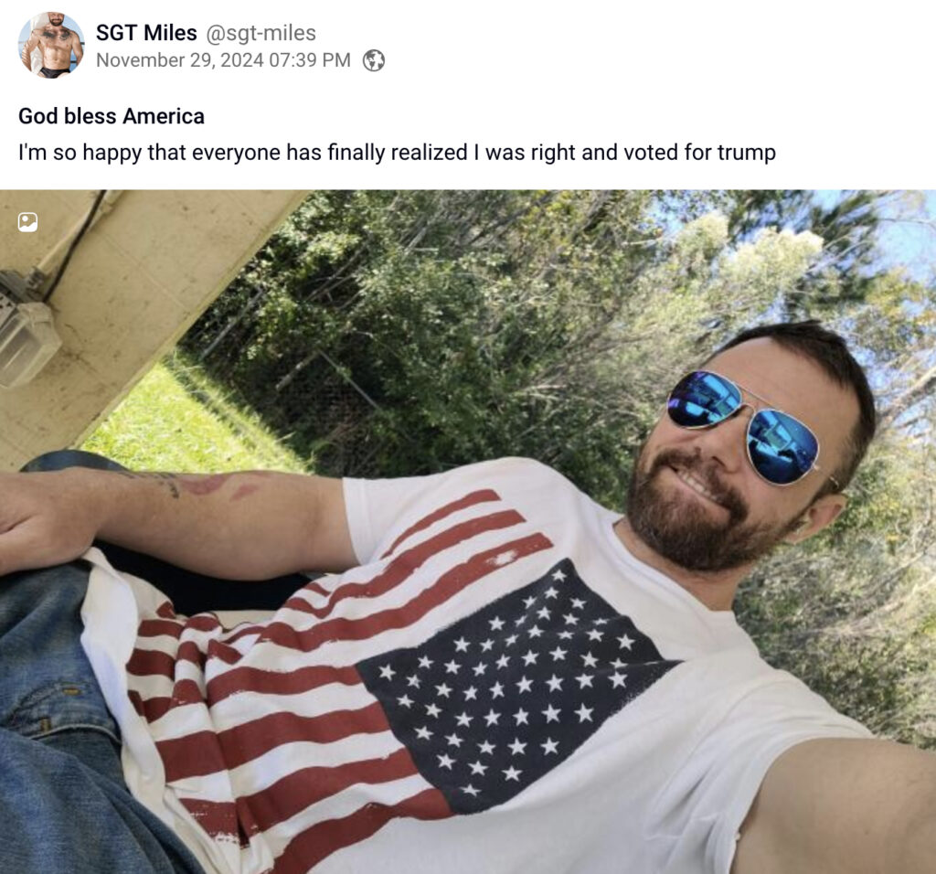 [UPDATED] Gay-For-Pay Insurrectionist Steven Miles Posts Photos On Porn Site After Being Moved From Federal Prison To Florida Halfway House