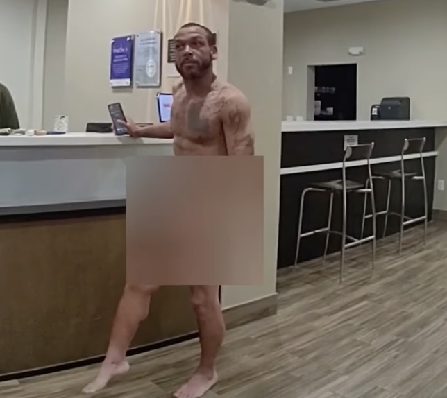 Completely Naked Man Breaks Into Oklahoma Hotel And Demands Money