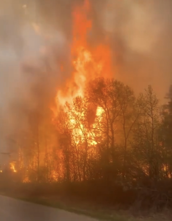 Billowing Smoke From Canadian Wildfires Wafts Into U.S.