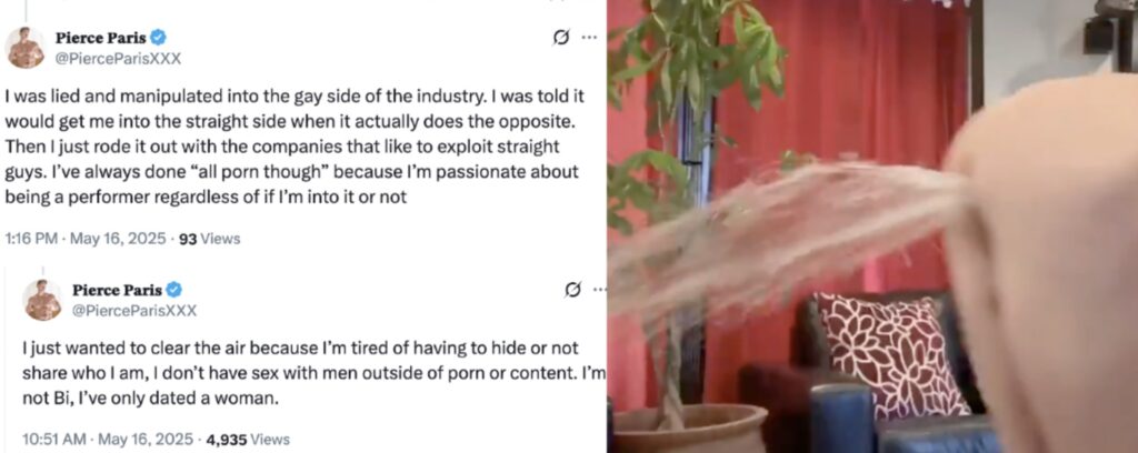 Quote Of The Day: “I Was Lied And Manipulated Into The Gay Side Of The Industry”—Pierce Paris