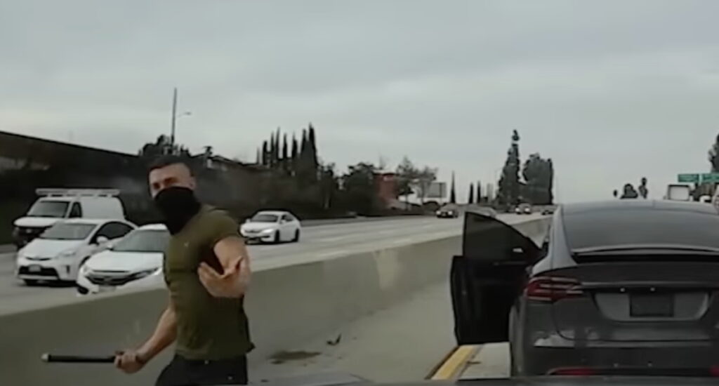 Surprise! Tesla Psycho Who Tried To Kill Motorists Arrested AGAIN For Violent Road Rage Attack