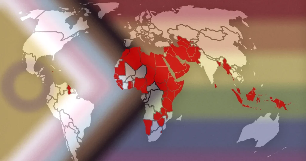 List Of 65 Countries Where It’s Illegal To Be Gay