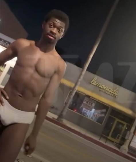 Lil Nas X Seen Wandering L.A. Streets Nearly Naked, Hospitalized For Possible OD
