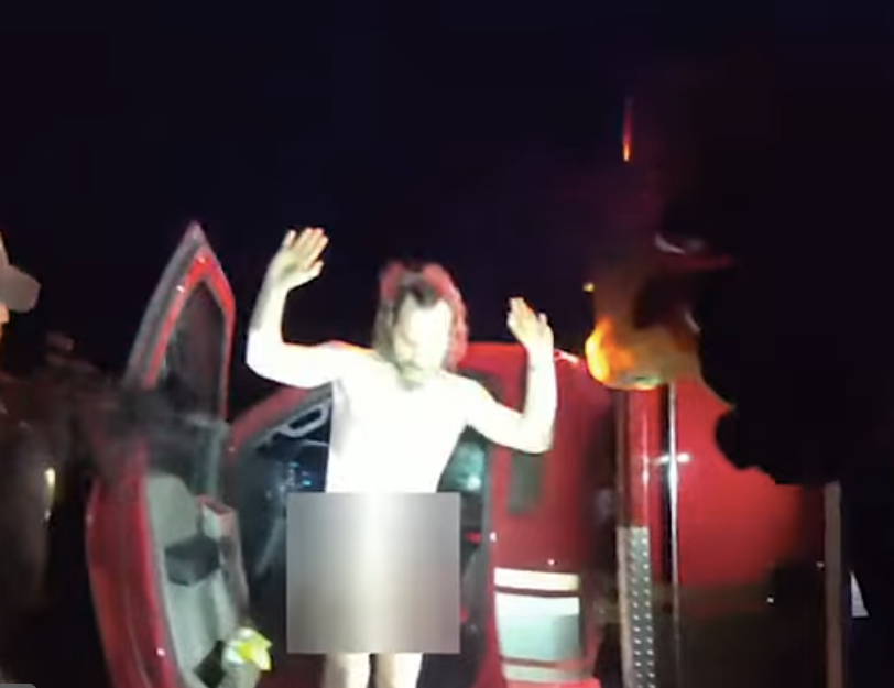 Naked Man Steals Ambulance With Patient Inside, Leads Police On High Speed Chase