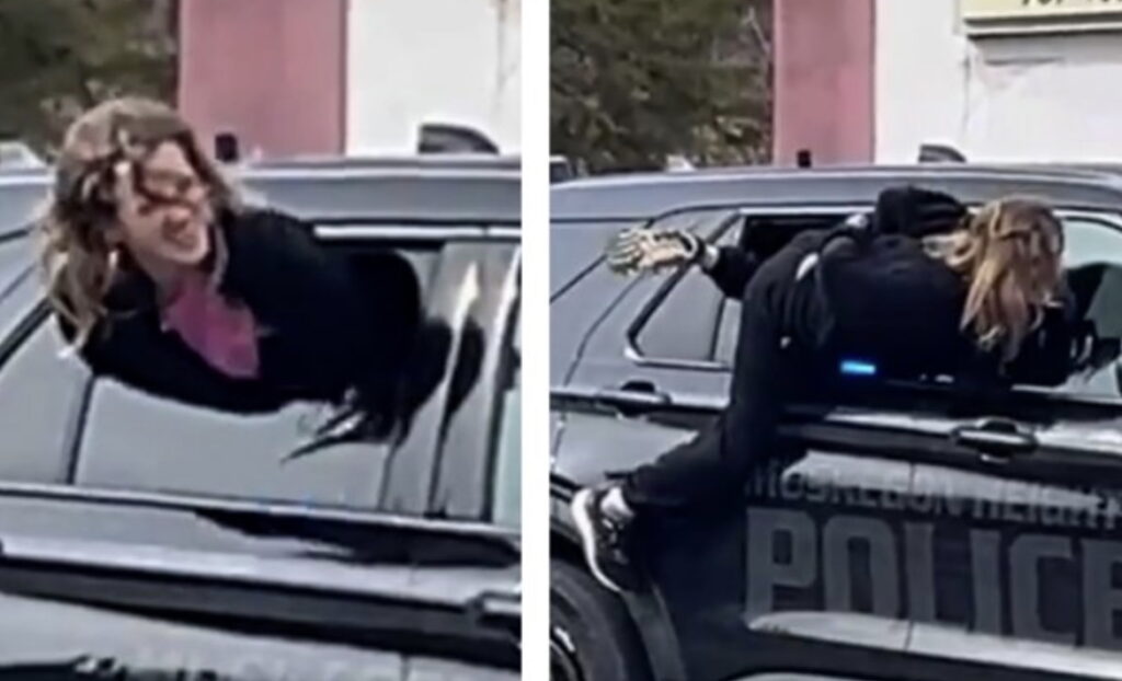 Michigan Woman Still At Large After Escaping Custody By Climbing Out Of Police Car Window