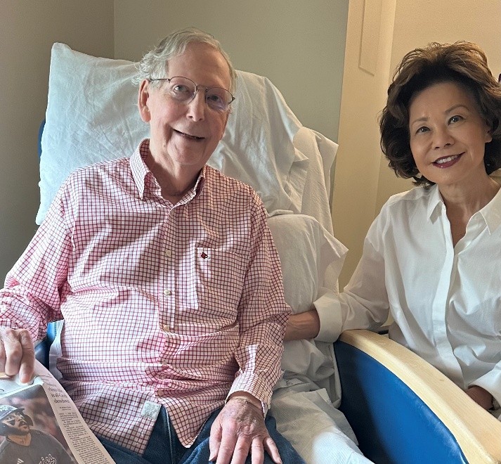 Mitch McConnell Claims To Be “Alive” After Suffering Fall