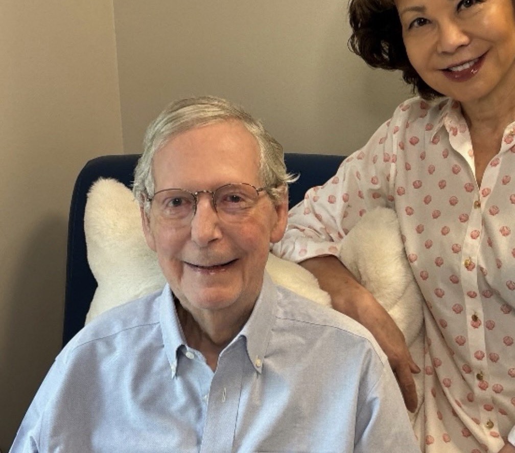 Second Photo Released As Mitch McConnell’s Office Still Claims He’s Alive