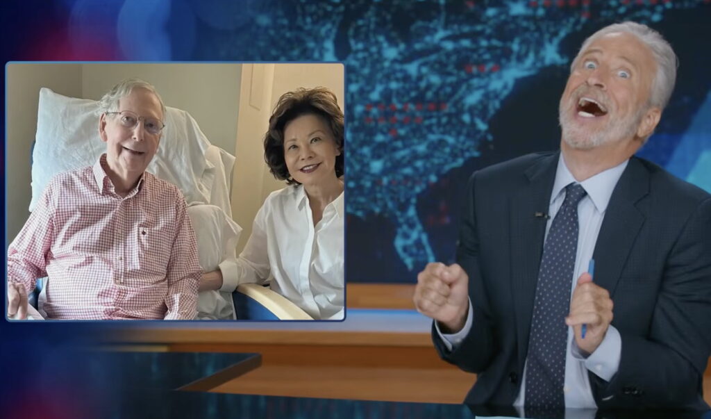 Jon Stewart On Lindsey, Mitch, And All Our Dying Lawmakers