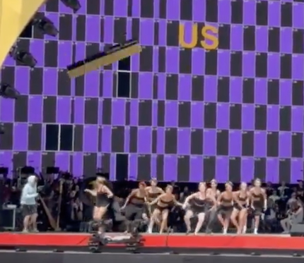 Donald Trump Stage Collapses During Performance At Great American State Fair, Nearly Kills Dancers