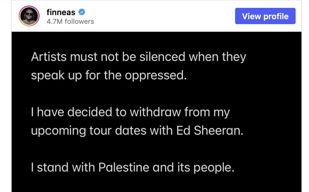 Everyone Is Bailing On Cowardly Ghoul Ed Sheeran