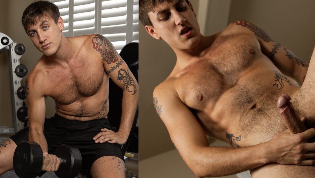 Corbin Fisher’s Greg Stars In “Greg Gets A Pump”